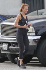 LARA WORTHINGTON Leaves a Gym in Los Angeles 06/20/2018