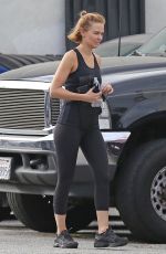 LARA WORTHINGTON Leaves a Gym in Los Angeles 06/20/2018