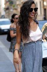 LAURA BARRIALES Out Shopping in Milan 06/21/2018