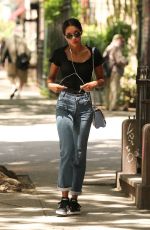 LAURA HARRIER in Jeans Out in New York 06/12/2018