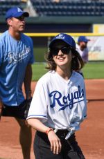 LAURA MARANO at Big Slick Celebrity Softball in Kansas City 06/01/2018