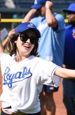 LAURA MARANO at Big Slick Celebrity Softball in Kansas City 06/01/2018