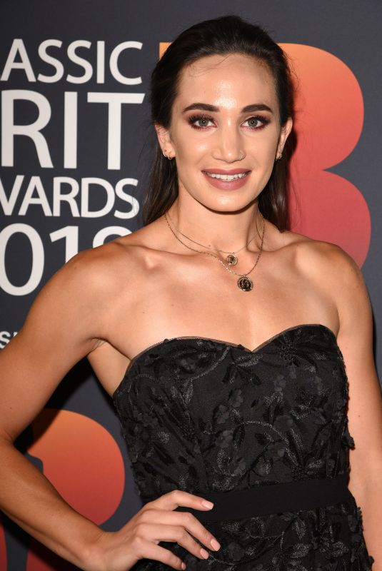 LAURA WRIGHT at Classic Brit Awards in London 06/13/2018