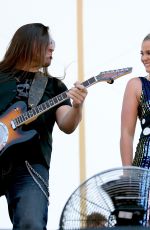 LAUREN ALAINA at 2018 CMAFestival at Chevy Riverfront Stage in Nashville 06/07/2018