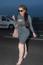 LAUREN GOODGER in Tights Night Out in Brighton 06/24/2018