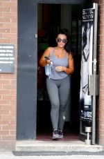 LAUREN GOODGER Leaves a Gym in Essex 06/07/2018