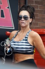 LAUREN GOODGER Leaves a Gym in Essex 06/14/2018