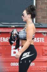LAUREN GOODGER Leaves a Gym in Essex 06/14/2018