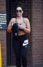 LAUREN GOODGER Leaves a Gym in Essex 06/14/2018