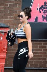 LAUREN GOODGER Leaves a Gym in Essex 06/14/2018