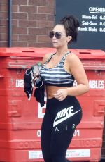 LAUREN GOODGER Leaves a Gym in Essex 06/14/2018