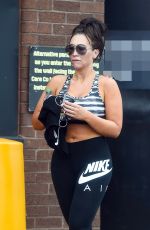 LAUREN GOODGER Leaves a Gym in Essex 06/14/2018