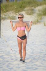 LAUREN HUBBARD in Bikini at a Beach in Miami 06/29/2018