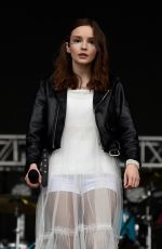 LAUREN MAYBERRY (CHVRCHES) at Parklife Festival at Heaton Park in Manchester 06/10/2018