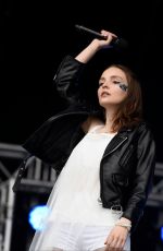 LAUREN MAYBERRY (CHVRCHES) at Parklife Festival at Heaton Park in Manchester 06/10/2018