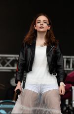 LAUREN MAYBERRY (CHVRCHES) at Parklife Festival at Heaton Park in Manchester 06/10/2018