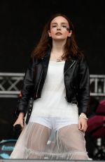 LAUREN MAYBERRY (CHVRCHES) at Parklife Festival at Heaton Park in Manchester 06/10/2018