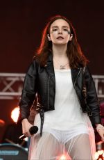LAUREN MAYBERRY (CHVRCHES) at Parklife Festival at Heaton Park in Manchester 06/10/2018