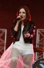 LAUREN MAYBERRY (CHVRCHES) at Parklife Festival at Heaton Park in Manchester 06/10/2018