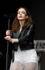 LAUREN MAYBERRY (CHVRCHES) at Parklife Festival at Heaton Park in Manchester 06/10/2018