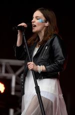 LAUREN MAYBERRY (CHVRCHES) at Parklife Festival at Heaton Park in Manchester 06/10/2018