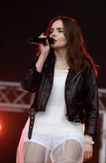 LAUREN MAYBERRY (CHVRCHES) at Parklife Festival at Heaton Park in Manchester 06/10/2018