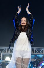 LAUREN MAYBERRY (CHVRCHES) at Parklife Festival at Heaton Park in Manchester 06/10/2018