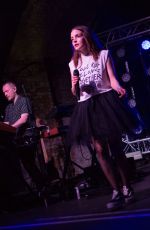 LAUREN MAYBERRY Performs at House of Vans in London 05/25/2018