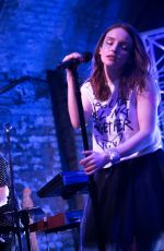 LAUREN MAYBERRY Performs at House of Vans in London 05/25/2018