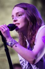 LAUREN MAYBERRY Performs at House of Vans in London 05/25/2018