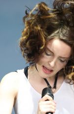 LAUREN MAYBERRY Performs at Radio 104.5 in New Yersey 06/17/2018