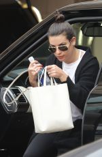 LEA MICHELE Arrives at Montage Beverly Hills 06/24/2018
