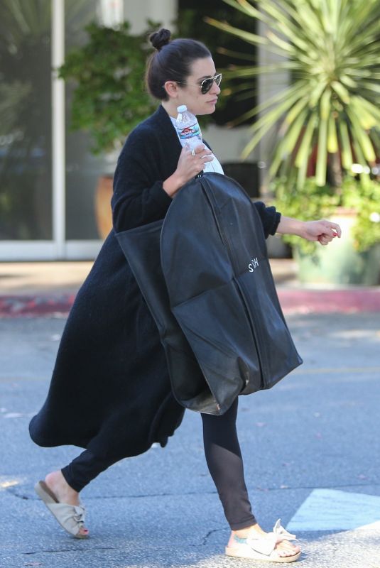 LEA MICHELE Out and About in Los Angeles 06/23/2018