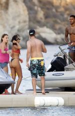 LEIGH-ANNE PINNOCK in Bikini at a Beach in Mykonos 06/10/2018