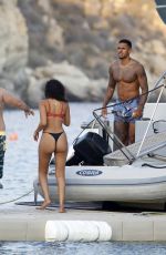LEIGH-ANNE PINNOCK in Bikini at a Beach in Mykonos 06/10/2018