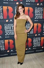 LENA MELCHER at Classic Brit Awards in London 06/13/2018