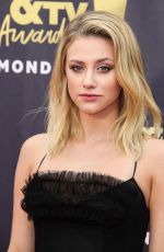 LILI REINHART at 2018 MTV Movie and TV Awards in Santa Monica 06/16/2018