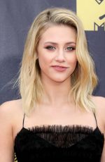 LILI REINHART at 2018 MTV Movie and TV Awards in Santa Monica 06/16/2018