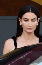LILY ALDRIDGE and Caleb Followill Out for Dinner in Los Angeles 06/20/2018