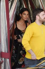 LILY ALDRIDGE and Caleb Followill Out for Dinner in Los Angeles 06/20/2018
