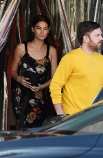 LILY ALDRIDGE and Caleb Followill Out for Dinner in Los Angeles 06/20/2018