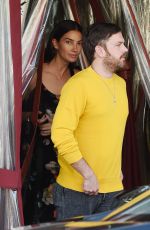 LILY ALDRIDGE and Caleb Followill Out for Dinner in Los Angeles 06/20/2018