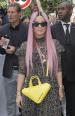 LILY ALLEN at Dior Homme Spring/Summer Fashion Show in Paris 06/23/2018