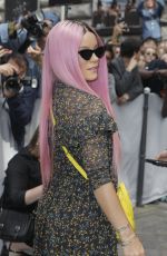 LILY ALLEN at Dior Homme Spring/Summer Fashion Show in Paris 06/23/2018
