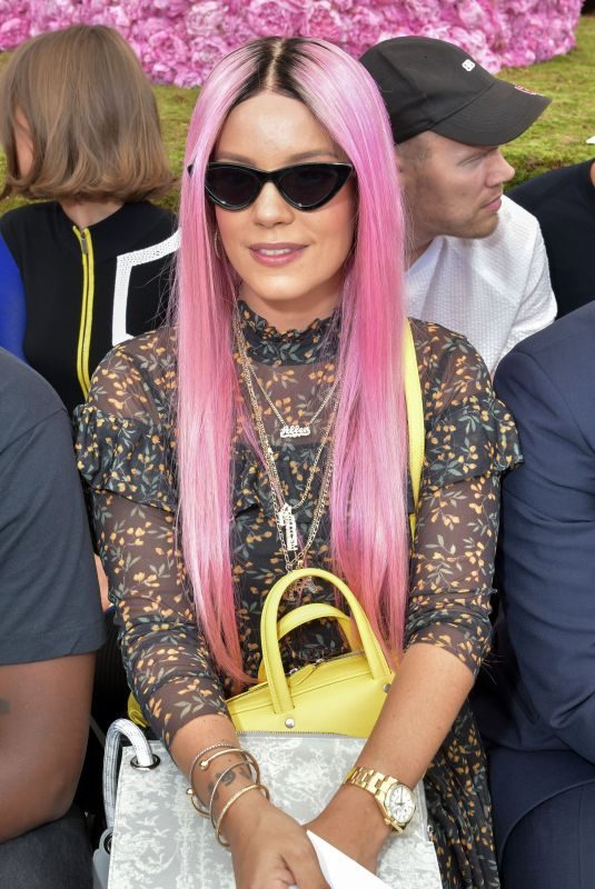 LILY ALLEN at Dior Homme Spring/Summer Fashion Show in Paris 06/23/2018
