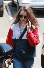 LILY COLLINS Out Shopping in West Hollywood 05/31/2018