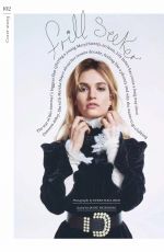 LILY JAMES in Marie Claire Magazine, UK July 2018