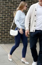 LILY-ROSE DEPP Arrives at a Studio in London 06/12/2018