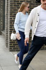 LILY-ROSE DEPP Arrives at a Studio in London 06/12/2018