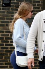LILY-ROSE DEPP Arrives at a Studio in London 06/12/2018